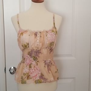 Fire Los Angeles short floral top and stre…